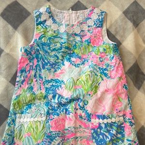 Girls Lily Pulitzer Seashell shift dress